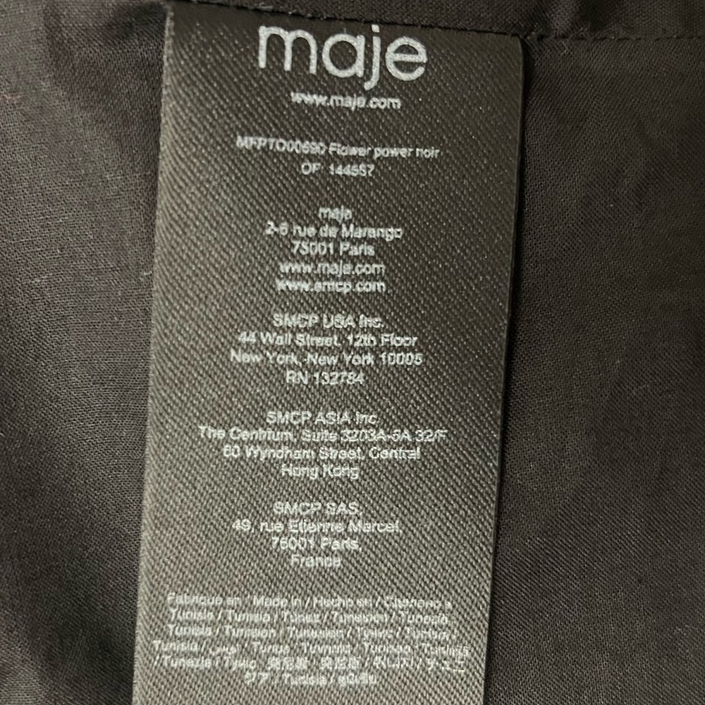 NWT Maje Floral Button-Up Top - M - Picture 12 of 13